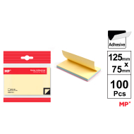 NOTAS ADHESIVAS 125X75MM 100H - D13