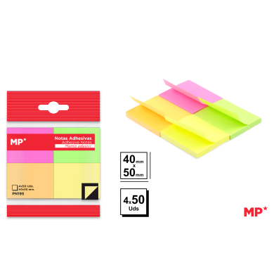 NOTAS ADHESIVAS 40X50MM 4X50H - H48