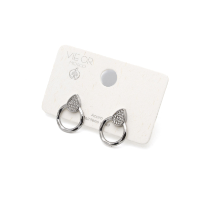 ARETES Y01137 PLATEADO Acero Inoxidable G32