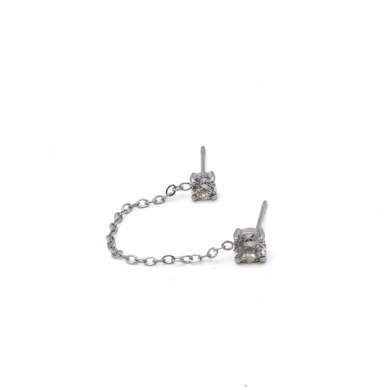 ARETES Y00864 PLATEADO Acero Inoxidable F38