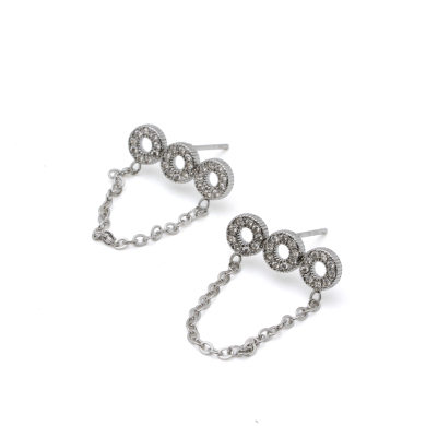 ARETES Y01085 PLATEADO Acero Inoxidable G22