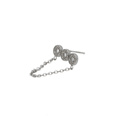 ARETES Y01085 PLATEADO Acero Inoxidable G22