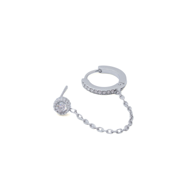 ARETES Y00850 PLATEADO Acero Inoxidable F38
