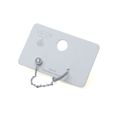 ARETES Y00850 PLATEADO Acero Inoxidable F38