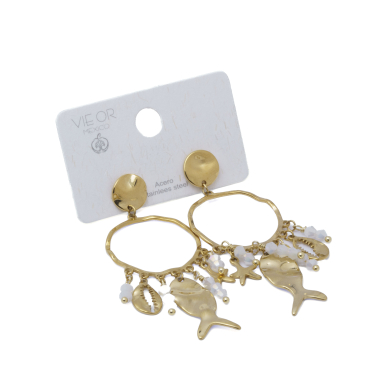 ARETES Y01230 BLANCO Acero Inoxidable G49