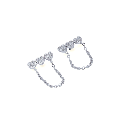 ARETES Y01075 PLATEADO Acero Inoxidable G22