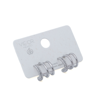 ARETES Y01308 PLATEADO Acero Inoxidable G43