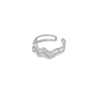 ANILLO ZO15778R PLATEADO Acero Inxidable A41