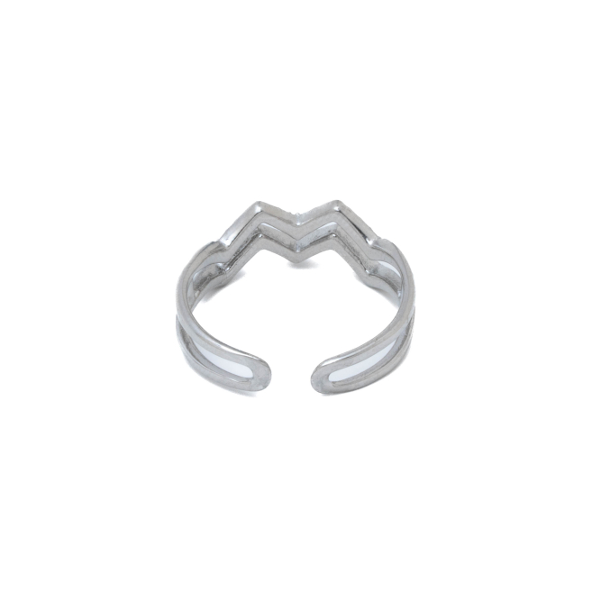 ANILLO ZO15778R PLATEADO Acero Inxidable A41
