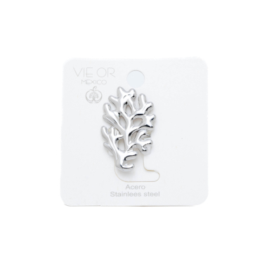 ANILLO ZO13065R PLATEADO Acero Inoxidable A55