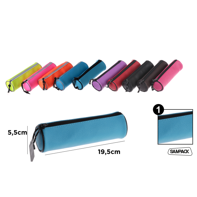 LAPIZERAPLUMIER REDONDO 19.5CM*5CM*5CM - A41