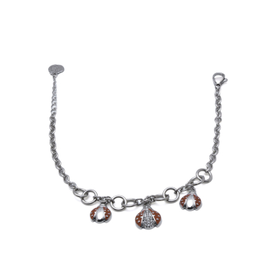 PULSERA ZO15748B PLATEADO Acero Inoxidable 2B41