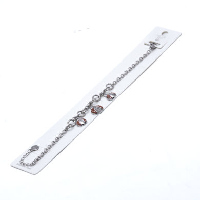 PULSERA ZO15748B PLATEADO Acero Inoxidable 2B41