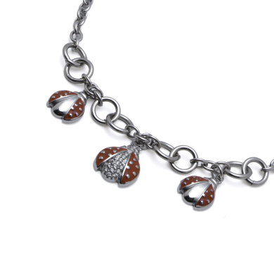 PULSERA ZO15748B PLATEADO Acero Inoxidable 2B41