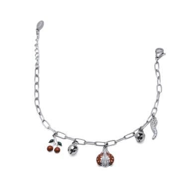 PULSERA ZO12503B Acero Inoxidable 2D33