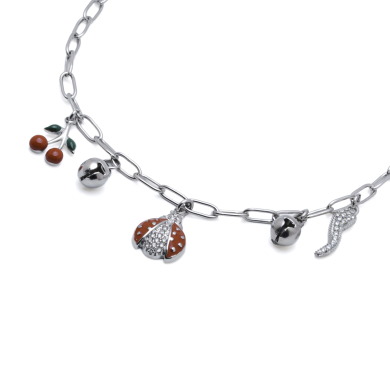 PULSERA ZO12503B Acero Inoxidable 2D33