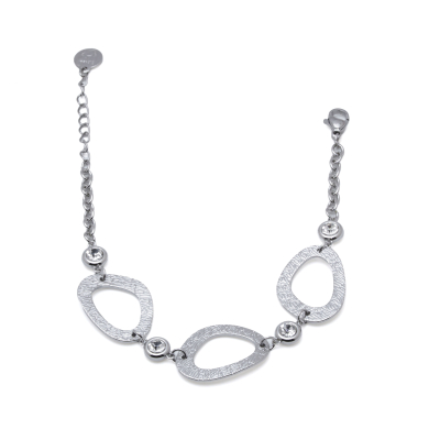 PULSERA ZO12817B Plateado Acero Inoxidable -2B45