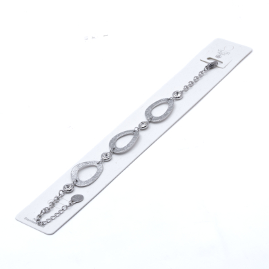 PULSERA ZO12817B Plateado Acero Inoxidable -2B45