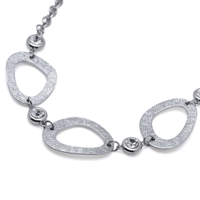 PULSERA ZO12817B Plateado Acero Inoxidable -2B45