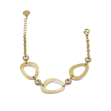PULSERA ZO12817B Dorado Acero Inoxidable -2B45