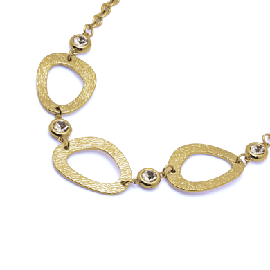 PULSERA ZO12817B Dorado Acero Inoxidable -2B45