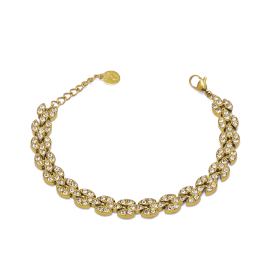 PULSERA ZO12857B Dorado Acero Inoxidable 2B21