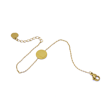 PULSERA ZO13309B Dorado Acero Inoxidable -2B33