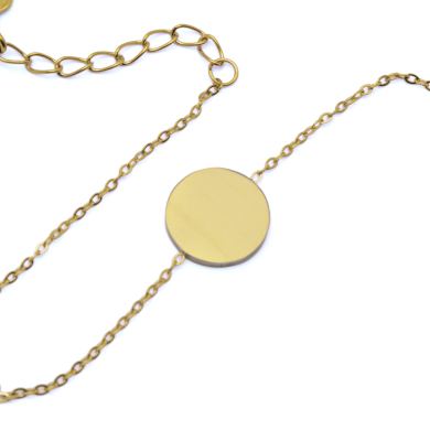 PULSERA ZO13309B Dorado Acero Inoxidable -2B33