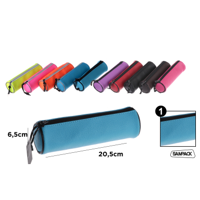 LAPIZERA PLUMIER REDONDO 20.5CM*6.5CM*6.5CM - A32