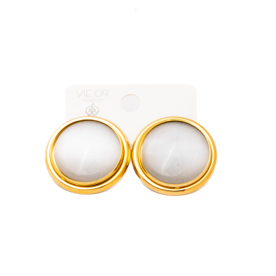 ARETES Y01268 BLANCO Acero Inoxidable F33