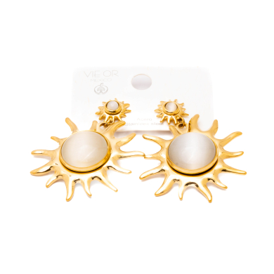 ARETES Y01121 BEIG Acero Inoxidable F56