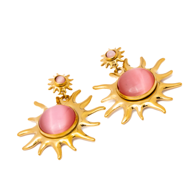 ARETES Y01121 ROSA Acero Inoxidable F56