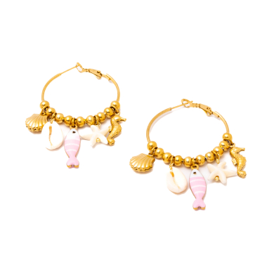 ARETES Y01129 ROSA Acero Inoxidable G49