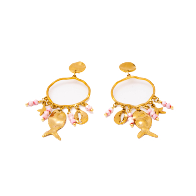 ARETES Y01230 ROSA Acero Inoxidable G49