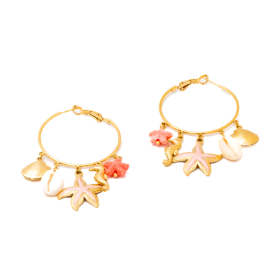 ARETES Y01212 ROSA Acero Inoxidable G48