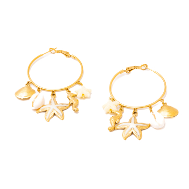 ARETES Y01212 BLANCO Acero Inoxidable G48