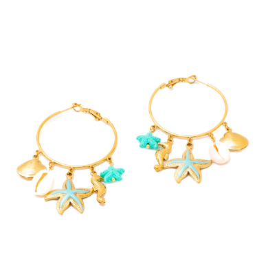 ARETES Y01212 AZUL Acero Inoxidable G48