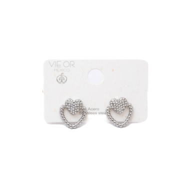 ARETES Y01280 PLATEADO Acero Inoxidable G32