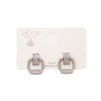 ARETES Y01276 PLATEADO Acero Inoxidable G32