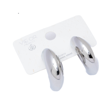 ARETES Y01135 PLATEADO Acero Inoxidable F49