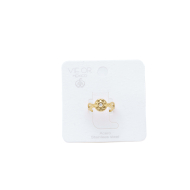 ANILLO ZO14139R Dorado Acero Inoxidable -A48