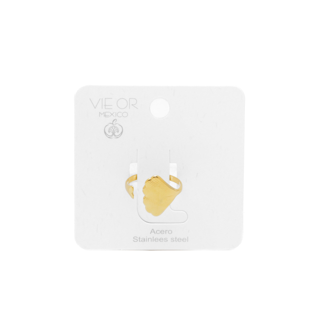 ANILLO ZO7977R Dorado Acero Inoxidable -2A33