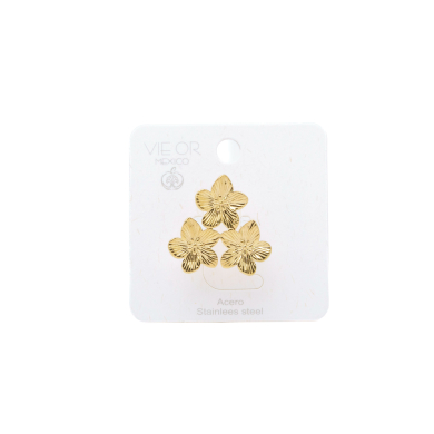 ANILLO ZO13094R DORADO Acero Inoxidable A54