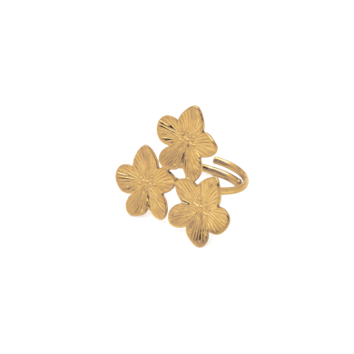 ANILLO ZO13094R DORADO Acero Inoxidable A54