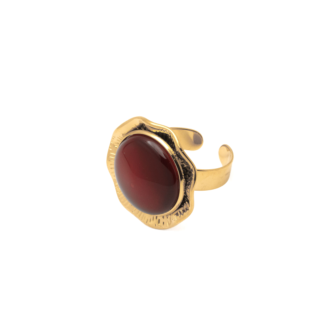 ANILLO Y00163 Rojo Acero  Inoxidable -2A45 1 1 2A55