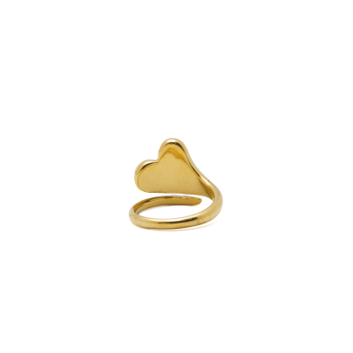 Anillo Y01015 Dorado Acero Inoxidable 2A53
