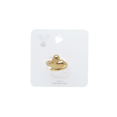 Anillo Y01015 Dorado Acero Inoxidable 2A53