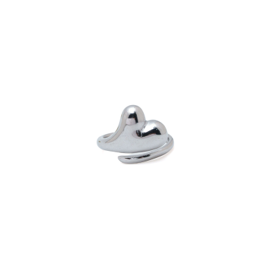 Anillo Y01015 Plateado Acero Inoxidable 2A53