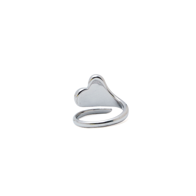 Anillo Y01015 Plateado Acero Inoxidable 2A53