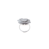 ANILLO ZO13063R Plateado Acero Inoxidable -2A53